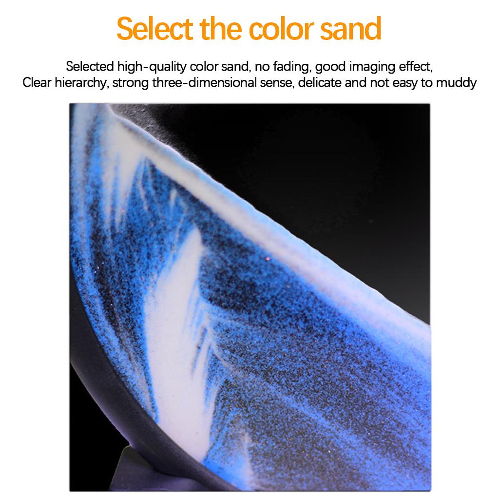 Sand Art Picture - 流れる砂のアートピクチャー、流砂絵画、動的な砂時計