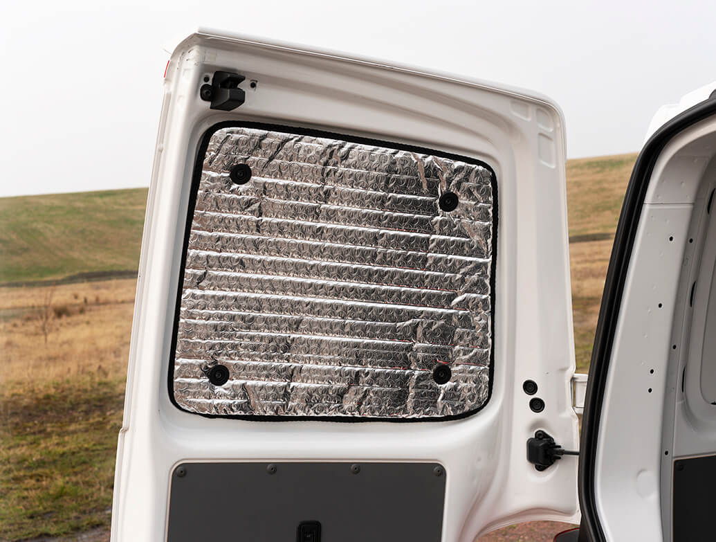 Blackout Curtains - VW T6 トランスポーターリアツインドア断熱パッドウィンドウブラインドアウトカーテン自動車インテリアアクセサリー