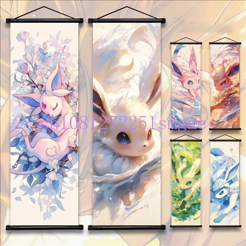 Home Decor Painting - プリントポスターアニメ壁アートワークグレニンジャ写真ガルドヴェール絵画キャンバスピカチュウ掛け軸ホームルーム装飾