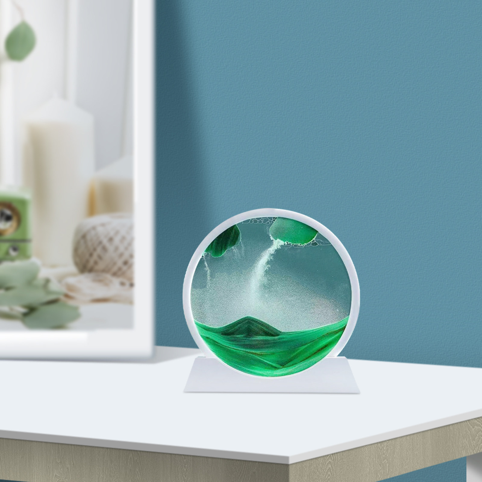 2個入りサンドアートディスプレイベース、丈夫なプラスチック製 - Sand Art Picture のレビューと価格