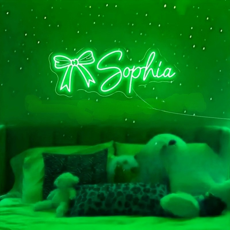 カスタムLEDネオンアートサイン、ドア/壁掛け装飾、お部屋/ - Neon Sign Led Custom のレビューと価格