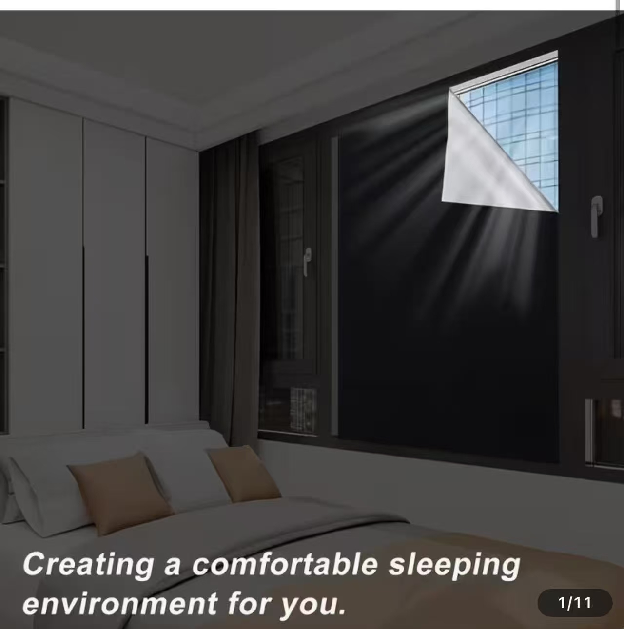 100%遮光カーテン DIY ポータブル 旅行用 取り外し可 - Blackout Curtains のレビューと価格