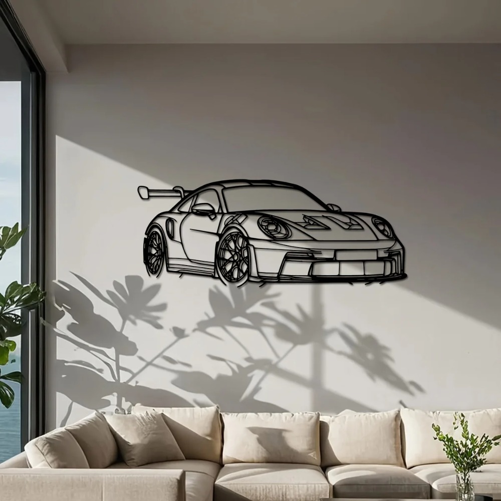 1ピースのスーパーカーメタルウォールアート - モダンなアイ - Home Decor Enthusiast のレビューと価格