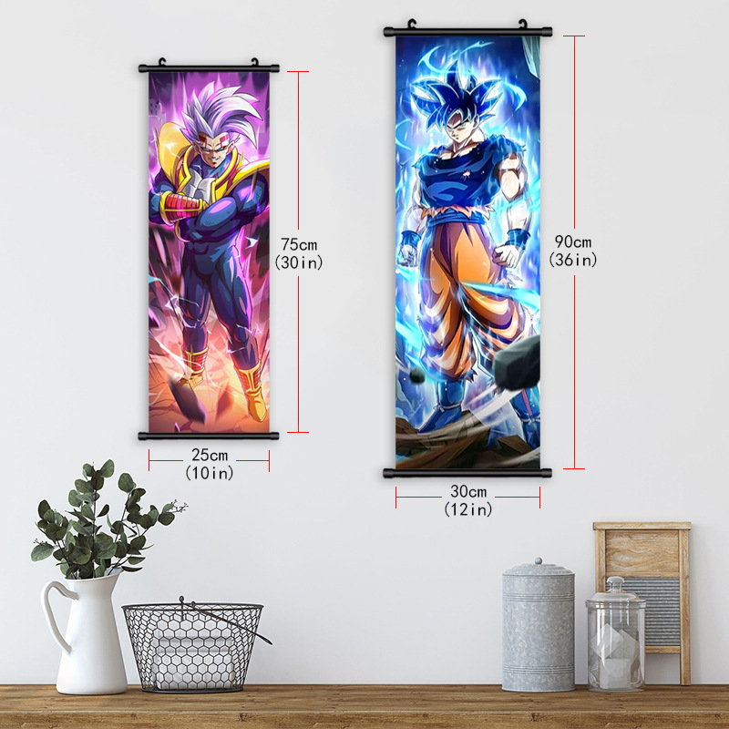 ドラゴンボール Z アニメ周辺壁掛け絵画超サイヤ人孫悟空家の - Home Decor Painting のレビューと価格