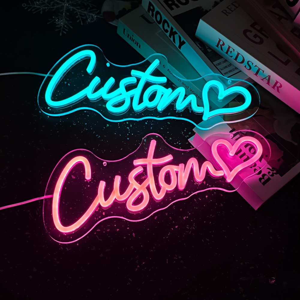 カスタムLEDパーソナライズネオンサイン |   USB電源 - Neon Sign Led Custom のレビューと価格