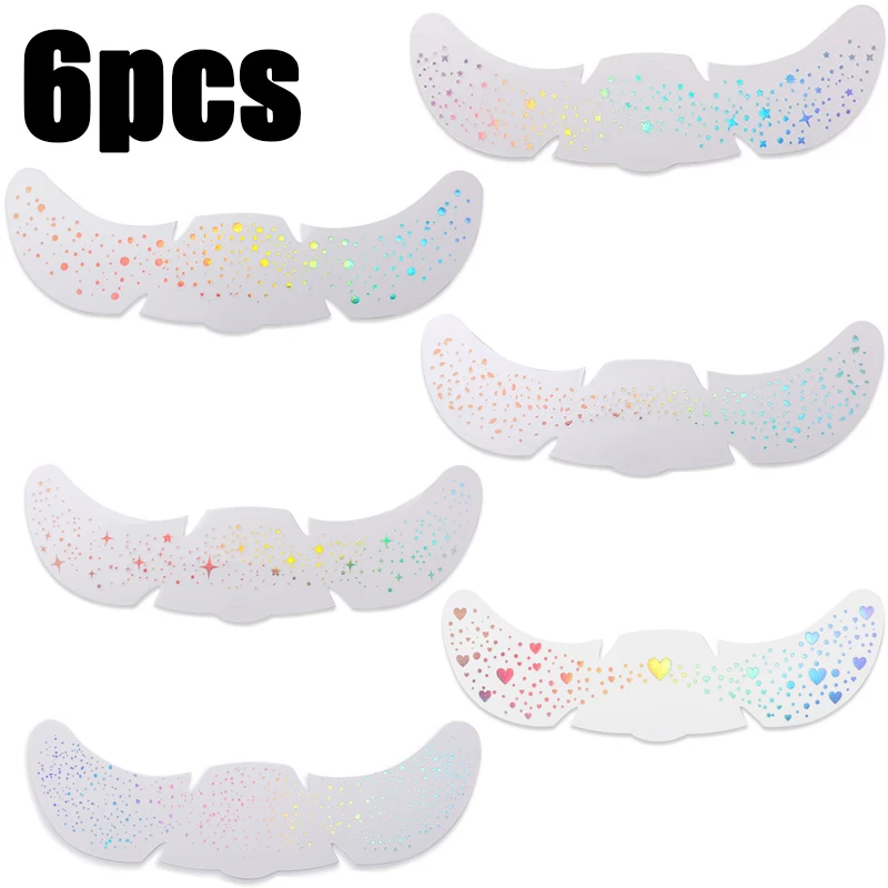 クリスマスストッキングスタッファー 6枚入り グリッターフレ - Home Decor Sticker のレビューと価格