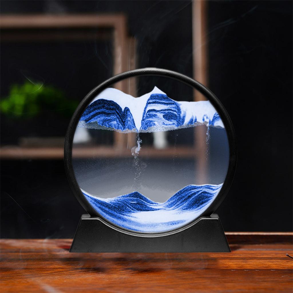 流れる砂のアートピクチャー、流砂絵画、動的な砂時計 - Sand Art Picture のレビューと価格