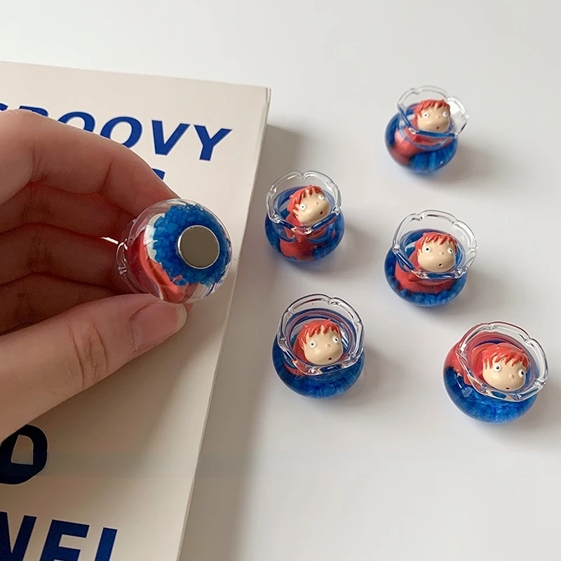 スタジオジブリ水槽冷蔵庫マグネットかわいいアニメ冷蔵庫マグネ - Home Decor Sticker のレビューと価格