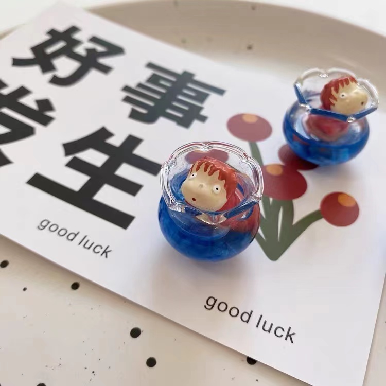 スタジオジブリ水槽冷蔵庫マグネットかわいいアニメ冷蔵庫マグネ - Home Decor Sticker のレビューと価格