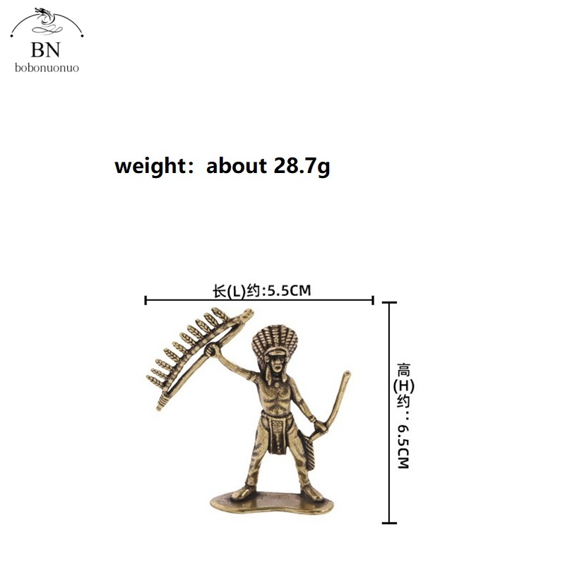 マヤのインディアン戦士の彫刻像、真鍮製の置物、工芸品、家具、 - Home Decor Indonesia のレビューと価格