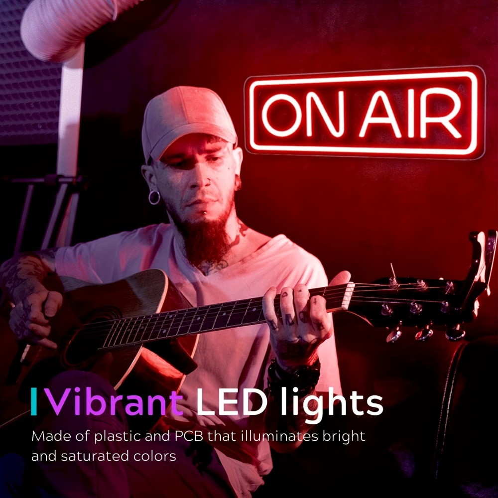 エアLEDネオンライトのサイン、ライブオンエア、ガナーストリ - Neon Sign Led Custom のレビューと価格