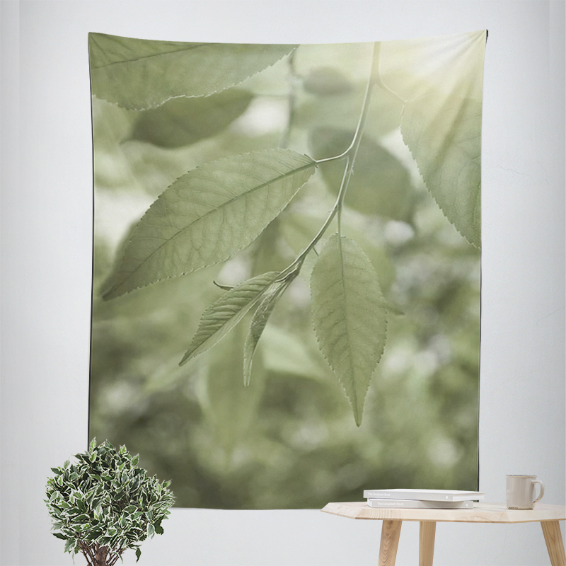 部屋の装飾のための大きな布の壁のタペストリー、寝室のための美 - Home Decor Indonesia のレビューと価格