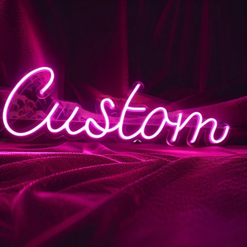 カスタムネームネオンサイン - USB調光可能なLEDライト - Neon Sign Led Custom のレビューと価格